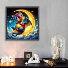 Load image into Gallery viewer, Diamond Painting - Full Square - Moonlight Dragon (30*30CM)
