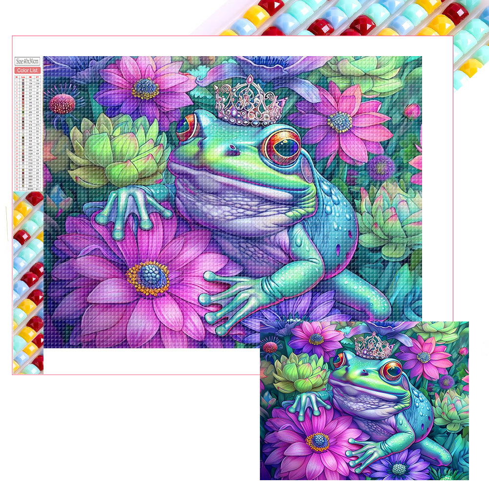 Diamond Painting - Full Square - Frog (40*30CM)