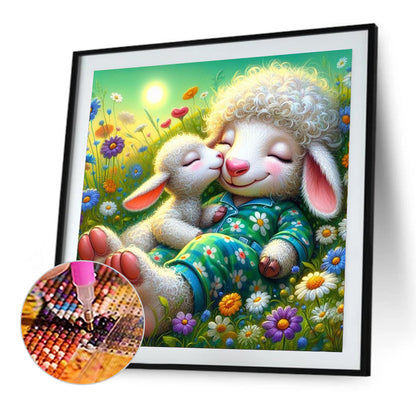 Diamond Painting - Full Square - Sheep (30*30CM)