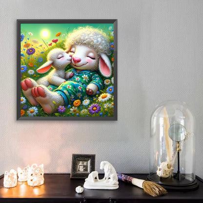 Diamond Painting - Full Square - Sheep (30*30CM)