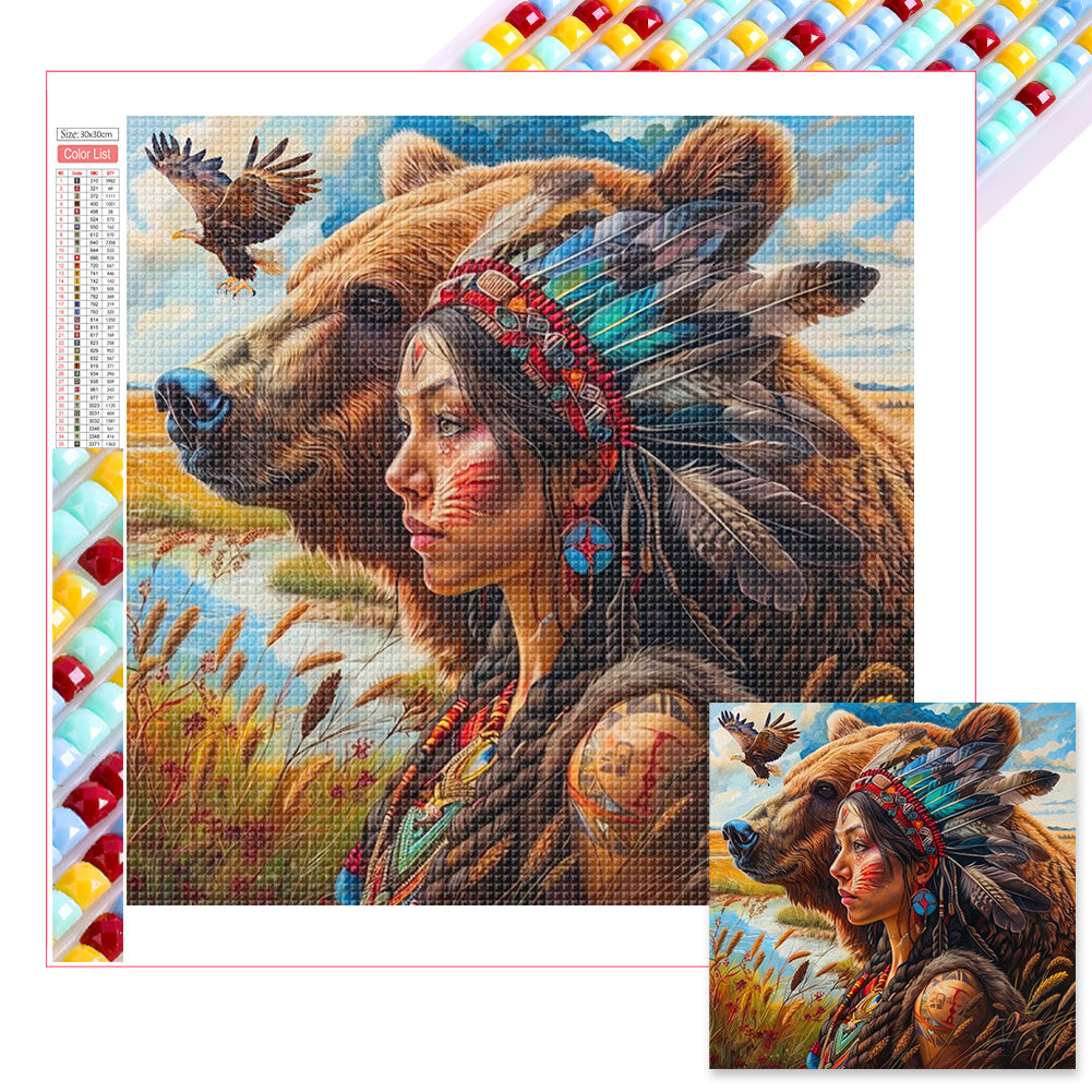 Diamond Painting - Full Square - Big Bear (30*30CM)