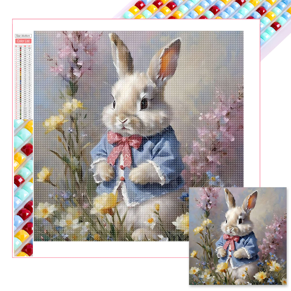 Diamond Painting - Full Square - Rabbit (30*30CM)