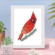 Load image into Gallery viewer, 12pcs Mini Diamond Painting Set - Full Round - bird (15*18CM)
