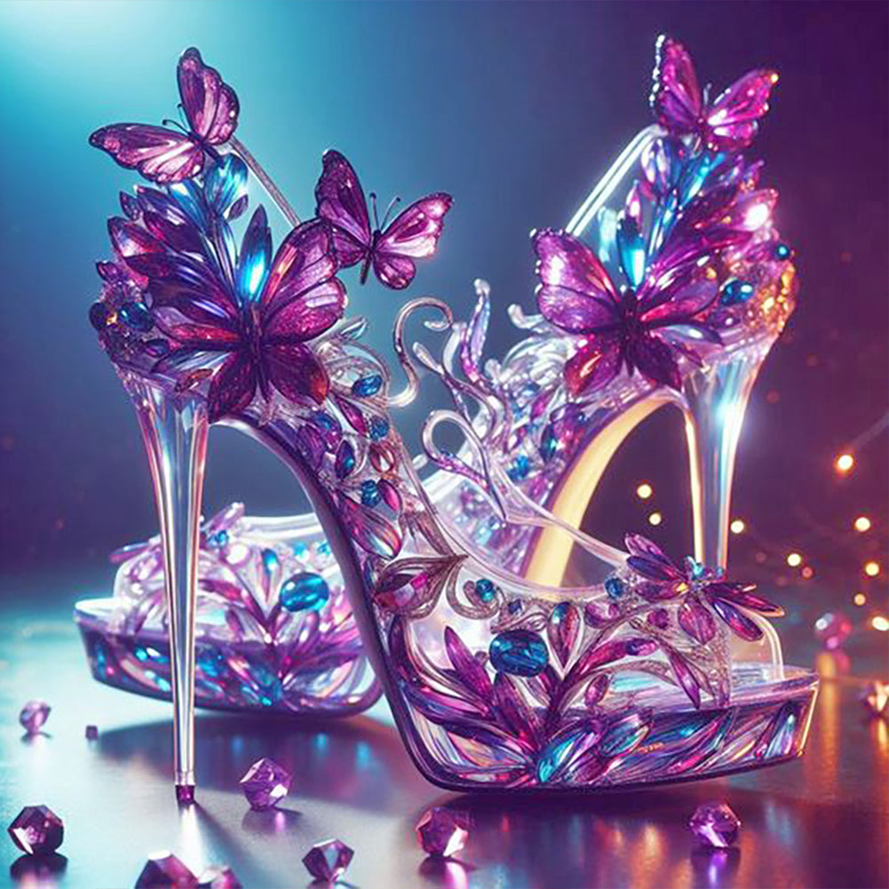 Diamond Painting - Full Round - Dream high heels (40*40CM)