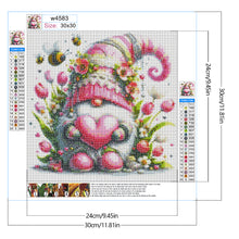 Load image into Gallery viewer, Diamond Painting - Full Round - Tulip gnome (30*30CM)

