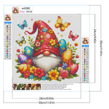Load image into Gallery viewer, Diamond Painting - Full Round - Easter gnome (30*30CM)
