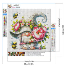 Load image into Gallery viewer, Diamond Painting - Full Round - Spring gnome (30*30CM)
