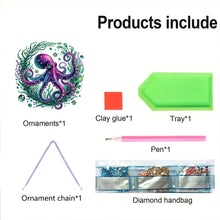 Load image into Gallery viewer, Clownfish Sea World Garland 5D DIY Diamond Painting Dots Pendant for Wall Window
