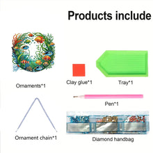 Load image into Gallery viewer, Clownfish Sea World Garland 5D DIY Diamond Painting Dots Pendant for Wall Window
