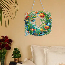 Load image into Gallery viewer, Clownfish Sea World Garland 5D DIY Diamond Painting Dots Pendant for Wall Window
