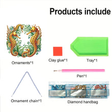 Load image into Gallery viewer, Clownfish Sea World Garland 5D DIY Diamond Painting Dots Pendant for Wall Window
