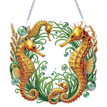 Load image into Gallery viewer, Clownfish Sea World Garland 5D DIY Diamond Painting Dots Pendant for Wall Window
