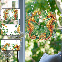 Load image into Gallery viewer, Clownfish Sea World Garland 5D DIY Diamond Painting Dots Pendant for Wall Window
