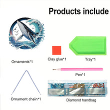 Load image into Gallery viewer, Clownfish Sea World Garland 5D DIY Diamond Painting Dots Pendant for Wall Window
