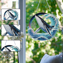 Load image into Gallery viewer, Clownfish Sea World Garland 5D DIY Diamond Painting Dots Pendant for Wall Window
