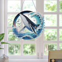 Load image into Gallery viewer, Clownfish Sea World Garland 5D DIY Diamond Painting Dots Pendant for Wall Window
