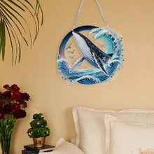 Load image into Gallery viewer, Clownfish Sea World Garland 5D DIY Diamond Painting Dots Pendant for Wall Window
