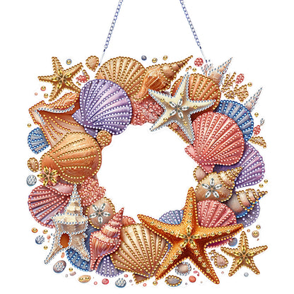 Clownfish Sea World Garland 5D DIY Diamond Painting Dots Pendant for Wall Window