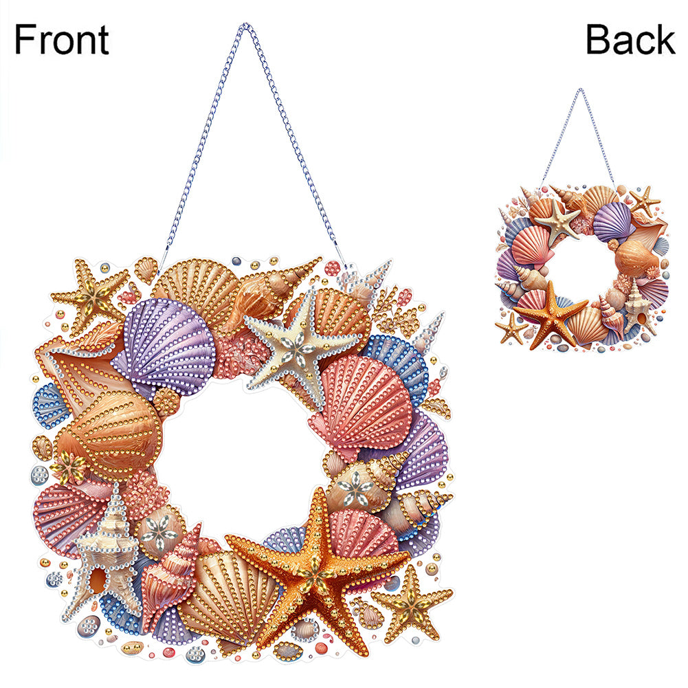Clownfish Sea World Garland 5D DIY Diamond Painting Dots Pendant for Wall Window