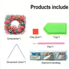 Load image into Gallery viewer, Clownfish Sea World Garland 5D DIY Diamond Painting Dots Pendant for Wall Window
