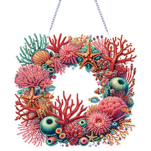 Load image into Gallery viewer, Clownfish Sea World Garland 5D DIY Diamond Painting Dots Pendant for Wall Window
