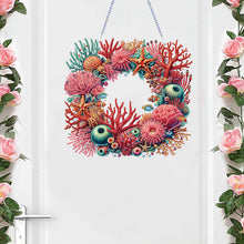 Load image into Gallery viewer, Clownfish Sea World Garland 5D DIY Diamond Painting Dots Pendant for Wall Window
