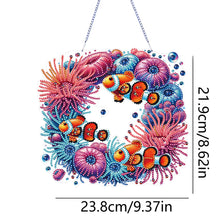 Load image into Gallery viewer, Clownfish Sea World Garland 5D DIY Diamond Painting Dots Pendant for Wall Window
