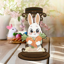 Load image into Gallery viewer, Carrot Bunny Diamond Painting Candle Holder Ornaments Aromatherapy Candle Holder
