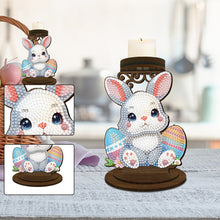 Load image into Gallery viewer, Carrot Bunny Diamond Painting Candle Holder Ornaments Aromatherapy Candle Holder

