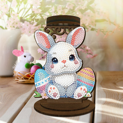 Carrot Bunny Diamond Painting Candle Holder Ornaments Aromatherapy Candle Holder