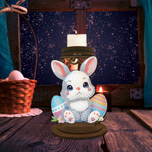 Load image into Gallery viewer, Carrot Bunny Diamond Painting Candle Holder Ornaments Aromatherapy Candle Holder
