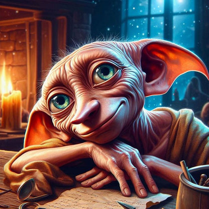 Diamond Painting - Full Round - Dobby (40*40CM)