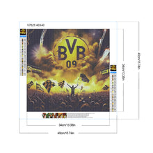 Load image into Gallery viewer, Diamond Painting - Full Round - Borussia Dortmund (40*40CM)
