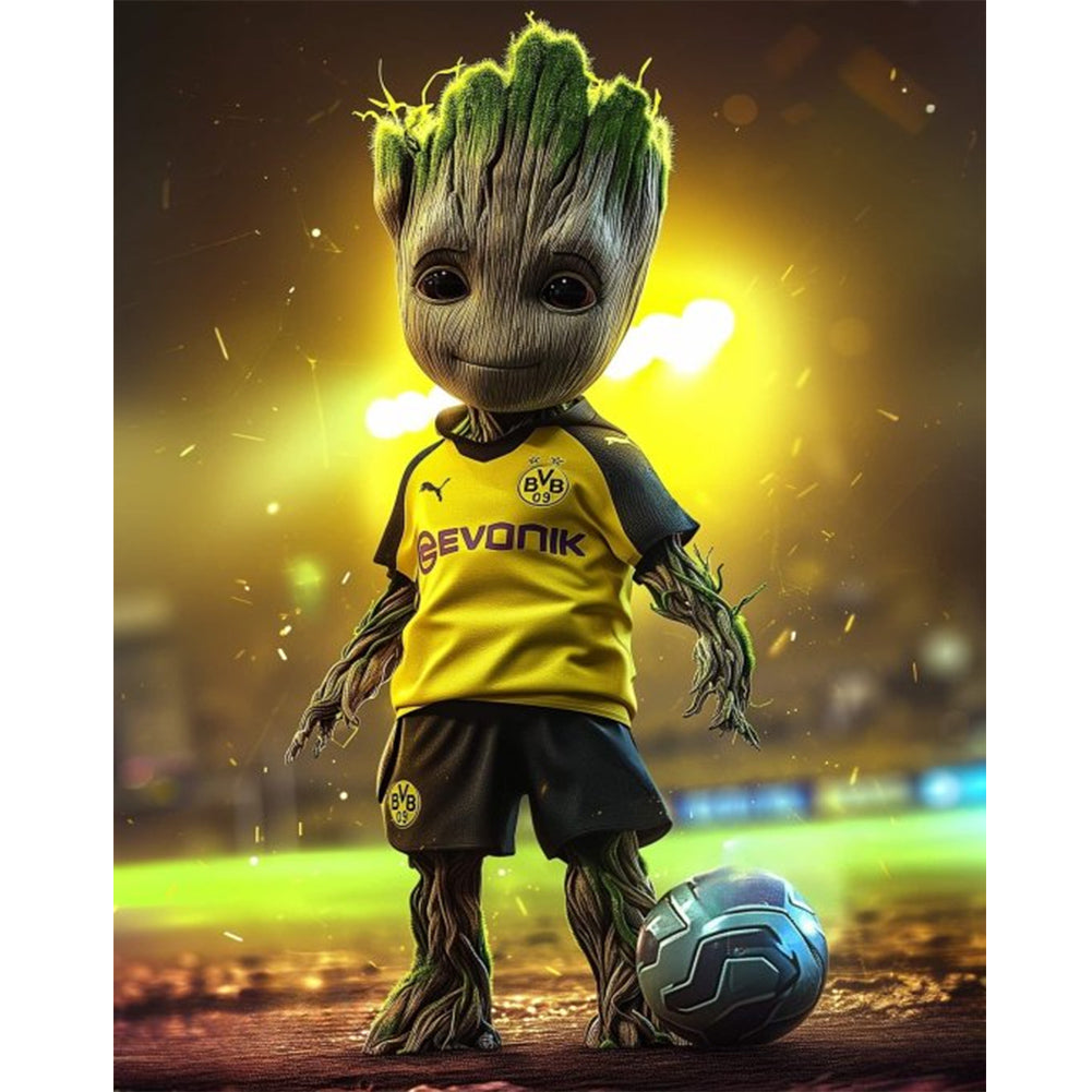 Diamond Painting - Full Round - Groot Borussia Dortmund (40*50CM)