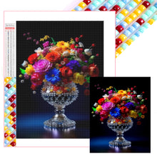 Load image into Gallery viewer, Diamond Painting - Full Square - Glass Flowers (40*50CM)
