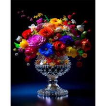 Load image into Gallery viewer, Diamond Painting - Full Square - Glass Flowers (40*50CM)
