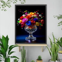 Load image into Gallery viewer, Diamond Painting - Full Square - Glass Flowers (40*50CM)
