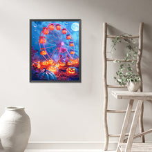 Load image into Gallery viewer, AB Diamond Painting - Full Round - Pumpkin Lantern Ferris Wheel (40*50CM)
