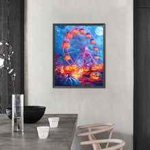 Load image into Gallery viewer, AB Diamond Painting - Full Round - Pumpkin Lantern Ferris Wheel (40*50CM)
