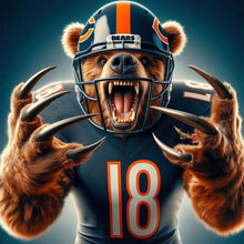Load image into Gallery viewer, Diamond Painting - Full Round - Chicago Bear (40*40CM)
