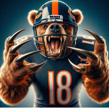 Load image into Gallery viewer, Diamond Painting - Full Round - Chicago Bear (40*40CM)
