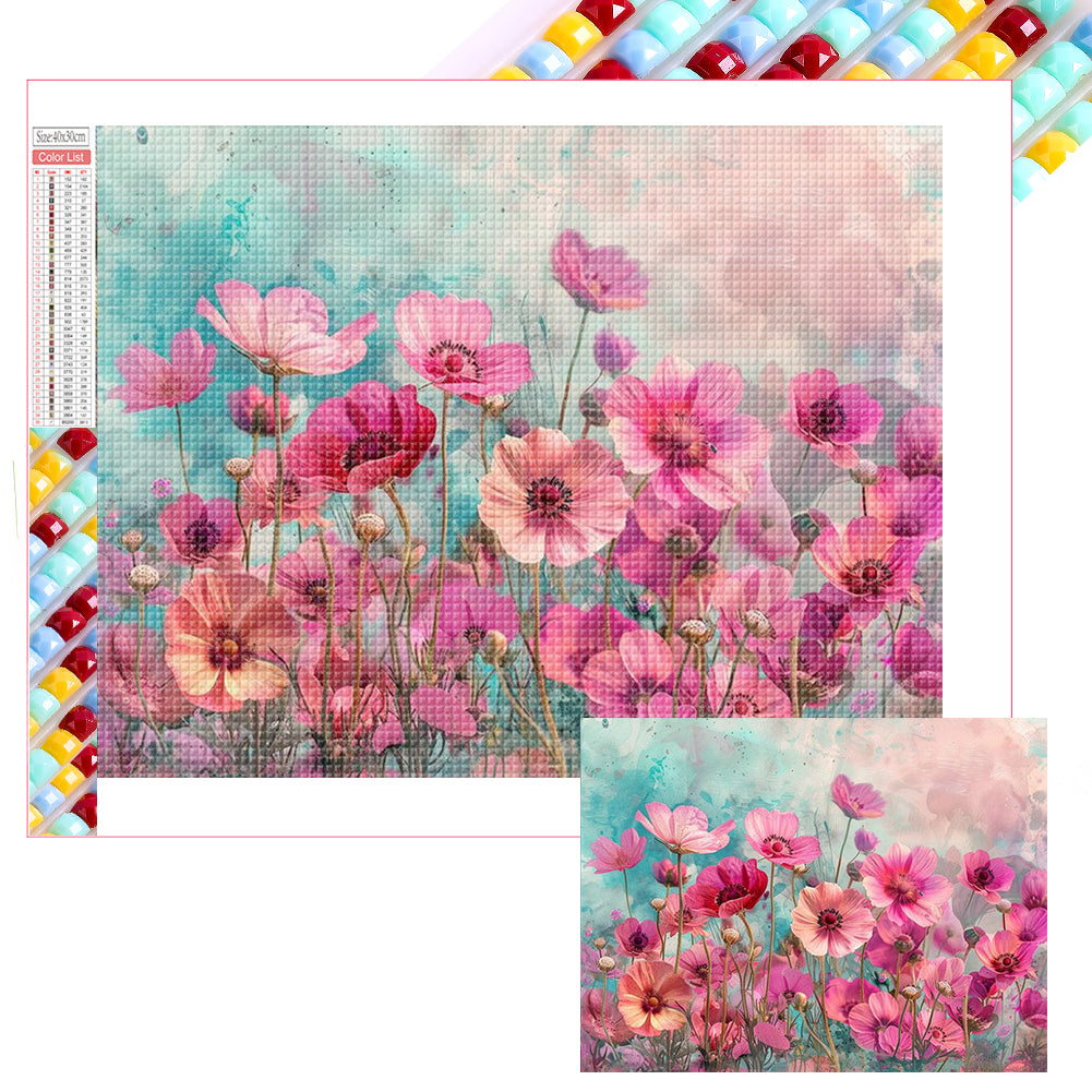 Diamond Painting - Full Square - Poppy (40*30CM)