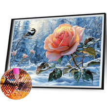 Load image into Gallery viewer, Diamond Painting - Full Square - Snow rose (40*30CM)
