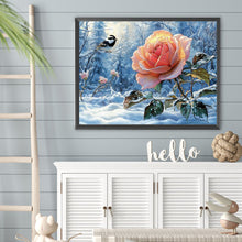 Load image into Gallery viewer, Diamond Painting - Full Square - Snow rose (40*30CM)
