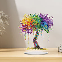 Load image into Gallery viewer, Acrylic Special Shaped Tree of Life DIY Diamond Art Tabletop Decor for Beginner
