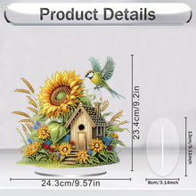 Load image into Gallery viewer, Acrylic Special Shape Lily Candle Desktop Diamond Art Kits for Home Office Decor
