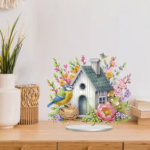 Load image into Gallery viewer, Acrylic Special Shape Lily Candle Desktop Diamond Art Kits for Home Office Decor
