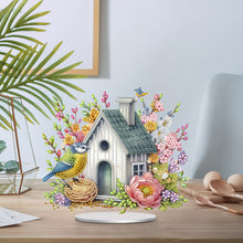 Load image into Gallery viewer, Acrylic Special Shape Lily Candle Desktop Diamond Art Kits for Home Office Decor
