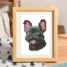 Load image into Gallery viewer, 2pcs Mini Diamond Painting Set - Full Round - Dog (12*8CM)
