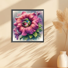 Load image into Gallery viewer, Diamond Painting - Full Round - Blooming hummingbird (30*30CM)
